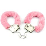 Còng Tay Số 8 Bằng Thép Có Lót Lông Màu Hồng chính hãng - chất liệu an toàn cho da, dễ vệ sinh, êm ái khi dùng - giao hàng che tên kín đáo