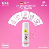 Gel Bôi Trơn Tăng Khoái Cảm Cao Cấp Pjur Myglide Chai 100ml chính hãng - gốc nước không dính rít, dung tích 100ml, dịu nhẹ an toàn cho da - giao hàng che tên kín đáo