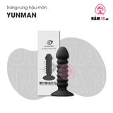 Trứng Rung Kích Thích Hậu Môn Yunman 10 Chế Độ Rung chính hãng - chất liệu an toàn cho da, dễ vệ sinh, êm ái khi dùng - giao hàng che tên kín đáo