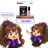 Chai Xịt Kéo Dài Thời Gian Playboy Đen 10% - Chai 5ml chính hãng - thấm nhanh không nhờn rít, dùng trước khi quan hệ, nhỏ gọn dễ mang theo - giao hàng che tên kín đáo