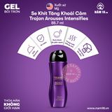 Gel Bôi Trơn Se Khít Tăng Khoái Cảm Trojan Chai 88ml chính hãng - dung tích 88ml, dịu nhẹ an toàn cho da, dễ rửa sạch - giao hàng che tên kín đáo