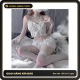 Đồ Ngủ Sexy Áo 2 Dây Đáng Yêu Quyến N120 chính hãng - freesize, chất vải mềm mát, đường may tỉ mỉ - giao hàng che tên kín đáo