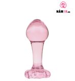 Phích Cắm Hậu Môn Thuỷ Tinh Size S chính hãng - chất liệu an toàn cho da, dễ vệ sinh, êm ái khi dùng - giao hàng che tên kín đáo