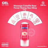 Gel Bôi Trơn Massage Cokelife Rose Flavor Hương Hoa Hồng chính hãng - dịu nhẹ an toàn cho da, dễ rửa sạch, dùng được cho mọi loại da - giao hàng che tên kín đáo