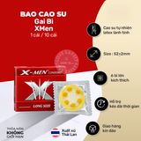 Bao Cao Su Gai Bi XMen Kéo Dài Thời chính hãng - có gai nổi, hỗ trợ kéo dài, có hương thơm - giao hàng che tên kín đáo