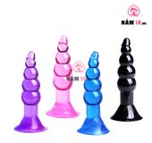 Phích Cắm Kích Thích Hậu Môn Silicone Dính Tường chính hãng - silicone mềm mại, chất liệu an toàn cho da, dễ vệ sinh - giao hàng che tên kín đáo