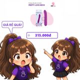 Dương Vật Giả Pretty Love Beck 10 Chế Độ Rung chính hãng - sạc USB, silicone y tế, chất liệu an toàn cho da - giao hàng che tên kín đáo
