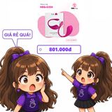 Trứng Rung G204 Điều Khiển App chính hãng - chất liệu an toàn cho da, dễ vệ sinh, êm ái khi dùng - giao hàng che tên kín đáo