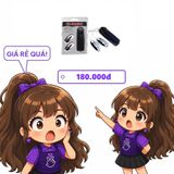 Trứng Rung Chisa Hi-Basic Power Bullet Vibe 2 Đầu chính hãng - chất liệu an toàn cho da, dễ vệ sinh, êm ái khi dùng - giao hàng che tên kín đáo