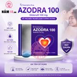 Viên Uống Cương Dương, Tăng Cường Sinh Lý Azodra 100mg Hộp 4 Viên chính hãng - hàng chuẩn nguồn gốc rõ ràng, hạn dùng in rõ trên hộp, đóng gói kín đáo - giao hàng che tên kín đáo