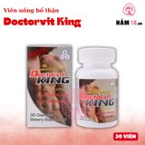 Viên Uống Bổ Thận, Tăng Testosterone Doctorvit King chính hãng - hỗ trợ tăng cường sinh lý, hàng chuẩn nguồn gốc rõ ràng, dùng đều đặn mỗi ngày - giao hàng che tên kín đáo
