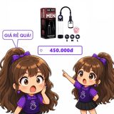 Máy Tập Tăng Kích Thước Dương Vật Penis Pump Màu Nâu chính hãng - hàng chuẩn nguồn gốc rõ ràng, hạn dùng in rõ trên hộp, đóng gói kín đáo - giao hàng che tên kín đáo