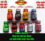 ( Hàng Real) Popper 10ml USA Dòng Siêu Mạnh, Có Thể Bị Choáng Với Ng Mới Dùng, 