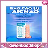 Bao cao su Aichao dài thêm 6.5cm có quai đeo Chính Hãng - Gwen Shop Chính Hãng