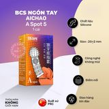 Bao Cao Su Ngón Tay Gai Nổi Lớn Aichao A Spot 5 chính hãng - siêu mỏng, có gai nổi, ôm sát cảm giác thật - giao hàng che tên kín đáo