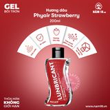 Gel Bôi Trơn Hương Dâu Phyair Strawberry - Chai 200ml chính hãng - dung tích 200ml, dịu nhẹ an toàn, dịu nhẹ an toàn cho da - giao hàng che tên kín đáo