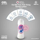 Gel Bôi Trơn Tinh Trùng Samen Lotion Chai 200ml chính hãng - gốc nước không dính rít, dung tích 200ml, dùng được cho hậu môn - giao hàng che tên kín đáo