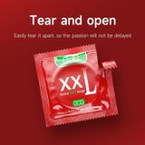 Bao cao su size lớn 55mm GJG XXL to rộng thoải mãi siêu mỏng nhiều gel bôi trơn mềm mịn hộp 10 cái
