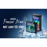 Bao cao su Safefit Freezer Max - Siêu mỏng, mát lạnh hương bạc hà, truyền nhiệt tốt - Hộp 3 - 10 cái