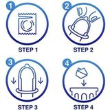 Bao cao su Ok hương Bạc Hà, loại 1 cái bcs lẻ, siêu rẻ an toàn ngừa thai và bảo vệ sức khỏe