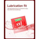 Bao cao su size lớn 55mm GJG XXL to rộng thoải mãi siêu mỏng nhiều gel bôi trơn mềm mịn hộp 10 cái