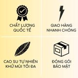 Bao cao su siêu mỏng Juncai 0.01 Okamto Super thin cực mỏng nhiều gel bôi trơn hương vani 10 bcs combo siêu mỏng gân gai