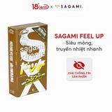 Bao cao su SAGAMI Xtreme Superthin - BCS latex mỏng - kiểu dáng truyền thống - 01 Hộp