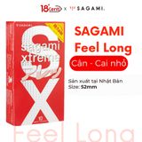 Bao cao su SAGAMI Xtreme Superthin - BCS latex mỏng - kiểu dáng truyền thống - 01 Hộp