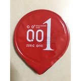 Bộ 2 hộp 20 chiếc bao cao su 001, bcs 001 đỏ truyền nhiệt, lửa băng kéo dài thời gian, size 52mm