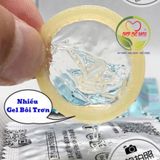 Bao cao su nội địa trung nhiều gel HA Ultra thin hộp 100 cái, chính hãng date xa
