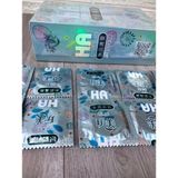 HỘP 100 CHIẾC BAO CAO SU HA ULTRA THIN SIÊU MỎNG, NHIỀU GEL BÔI TRƠN. NỘI ĐỊA TRUNG.