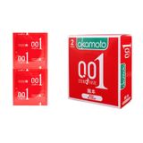 Bao Cao su Siêu Mỏng Okamoto 0.01 PU Truyền Nhiệt Nhanh Size 52mm Hộp 2 Cái