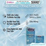 Bao Cao Su Safefit Freezer Max - Mát Lạnh Tột Cùng