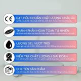 Bao cao su gân gai 001 JUNCAI hộp 10 cái siêu mỏng 0.01mm kéo dài quan hệ  HAPU