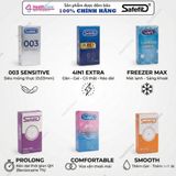 Bao Cao Su Safefit Freezer Max - Mát Lạnh Tột Cùng