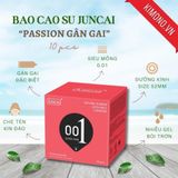 Bao cao su Kimono siêu mỏng 0.02 màu vàng Gold chứa vitamin B cấp ẩm bôi trơn, Hộp 12 bcs | Carefeel