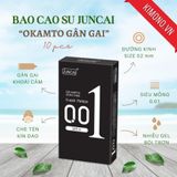Bao cao su Kimono siêu mỏng 0.02 màu vàng Gold chứa vitamin B cấp ẩm bôi trơn, Hộp 12 bcs | Carefeel