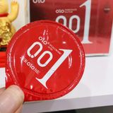 Bao Cao Su OLo 0.01 Đỏ, Bcs Siêu Mỏng, Nóng Ấm, Nhiều Gel Bôi Trơn, Size 52mm (Hộp 10C) | Shop_taza