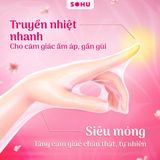 Bao Cao Su Beyon by SOHU Siêu Mỏng Hương Cherry x2 Gel size 52mm