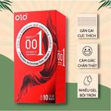 [COMBO 4 HỘP 40 CÁI] Bao cao su cao cấp OiO kéo dài thời gian, siêu mỏng, gân gai, truyền nhiệt - Hộp 10 cái 40 cái