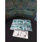 Bao Cao Su HA Xanh Hộp 100 Cái Hàng Nội Địa Trung ( Có Che Tên Sản Phẩm )