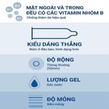 Bao cao su KIMONO xanh lá, bcs siêu mỏng tăng khoái cảm kéo dài thời gian khi quan hệ - chính hãng