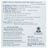 Bao Cao Su Sagami 0.01 Nội Địa Nhật Bản (Hộp 5 Chiếc) Che Tên Sản Phẩm (Date 2029)