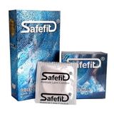 Bao cao su Safefit Freezer Max bạc hà mát lạnh, bcs siêu mỏng kéo dài thời gian quan hệ