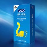 Bao cao su size lớn 55mm XL 001 hộp 10 cái, bcs size lớn siêu mỏng 0.01mm kéo dài thời gian quan hệ