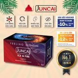 [Combo] bao cao su siêu mỏng Juncai kéo dài thời gian, gân gai tăng khoái cảm, bcs HAOLO 001 siêu mỏng nhiều gel