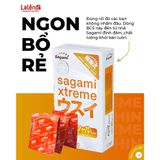 Bao Cao Su Siêu mỏng Sagami Xtreme Super Thin Nhật Bản - BCS Mỏng Kiểu Truyền Thống (Hộp 2 chiếc, Hộp 10 chiếc) | Lalend