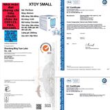 Bao cao su XTOY Small 49mm siêu mỏng ôm sát, nhiều gel bôi trơn - Hộp 10 cái