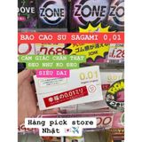 Bao cao su Sagami Original 0.01 hộp 5 chiếc - mỏng nhất thế giới