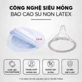 Bao cao su Sagami Original 0.01 hộp 5 chiếc - mỏng nhất thế giới